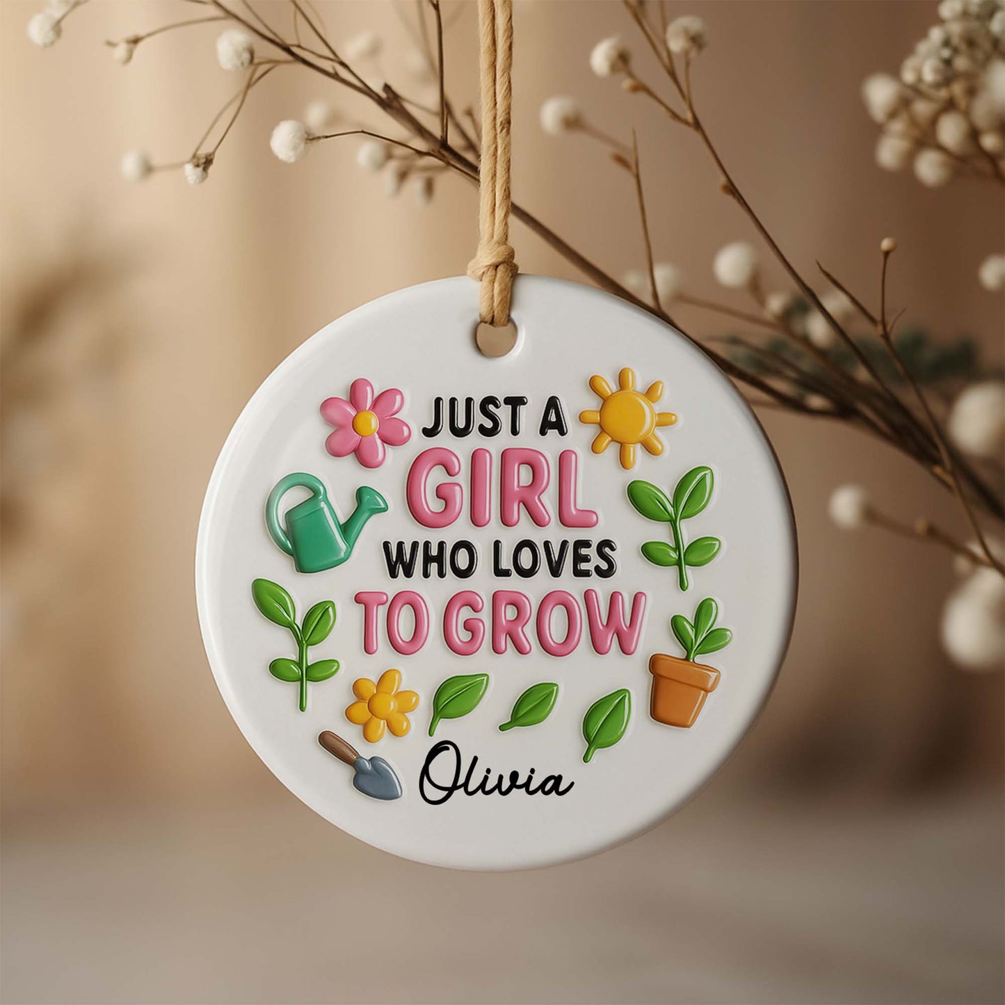 Just A Girl Who Loves To Grow, Flowers And Gardening Essentials