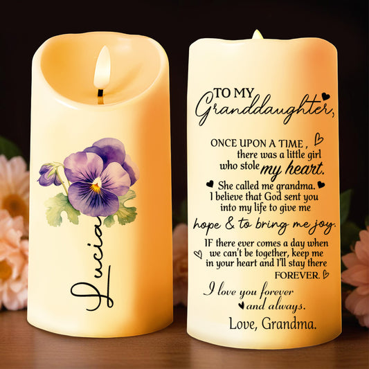 To My Granddaughter, Love From Grandma Heartfelt Message