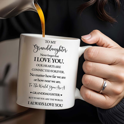 Granddaughter Love And Connection Forever Violets Design