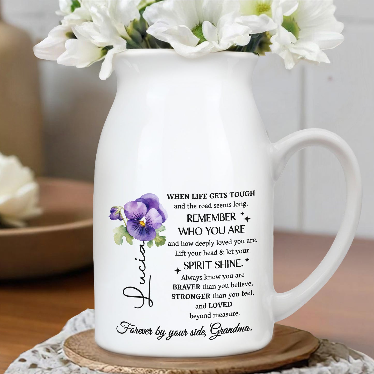 When Life Gets Tough, Remember Who You Are, Flowers