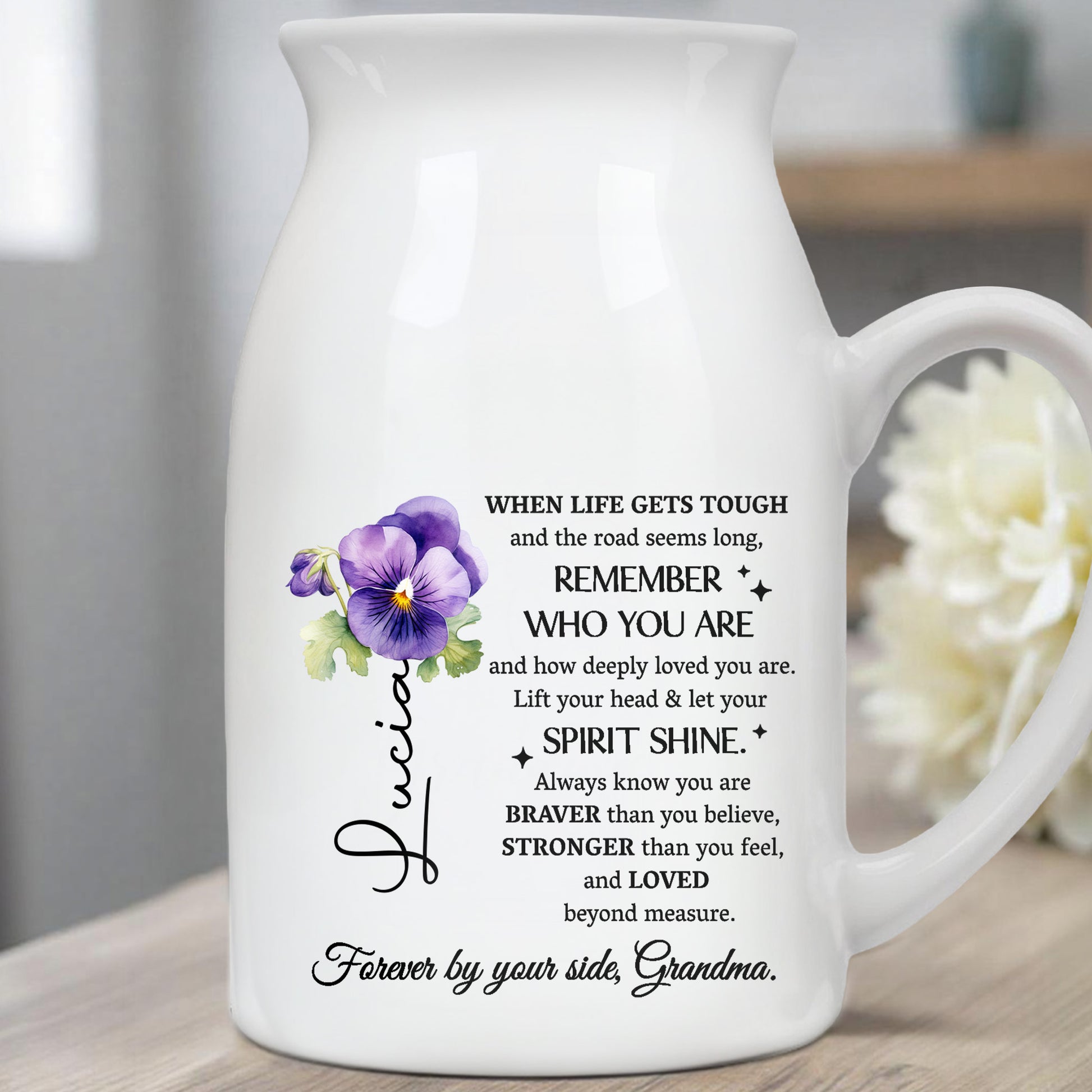 When Life Gets Tough, Remember Who You Are, Flowers