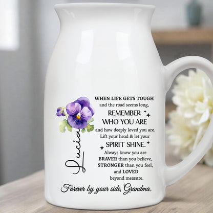 When Life Gets Tough, Remember Who You Are, Flowers