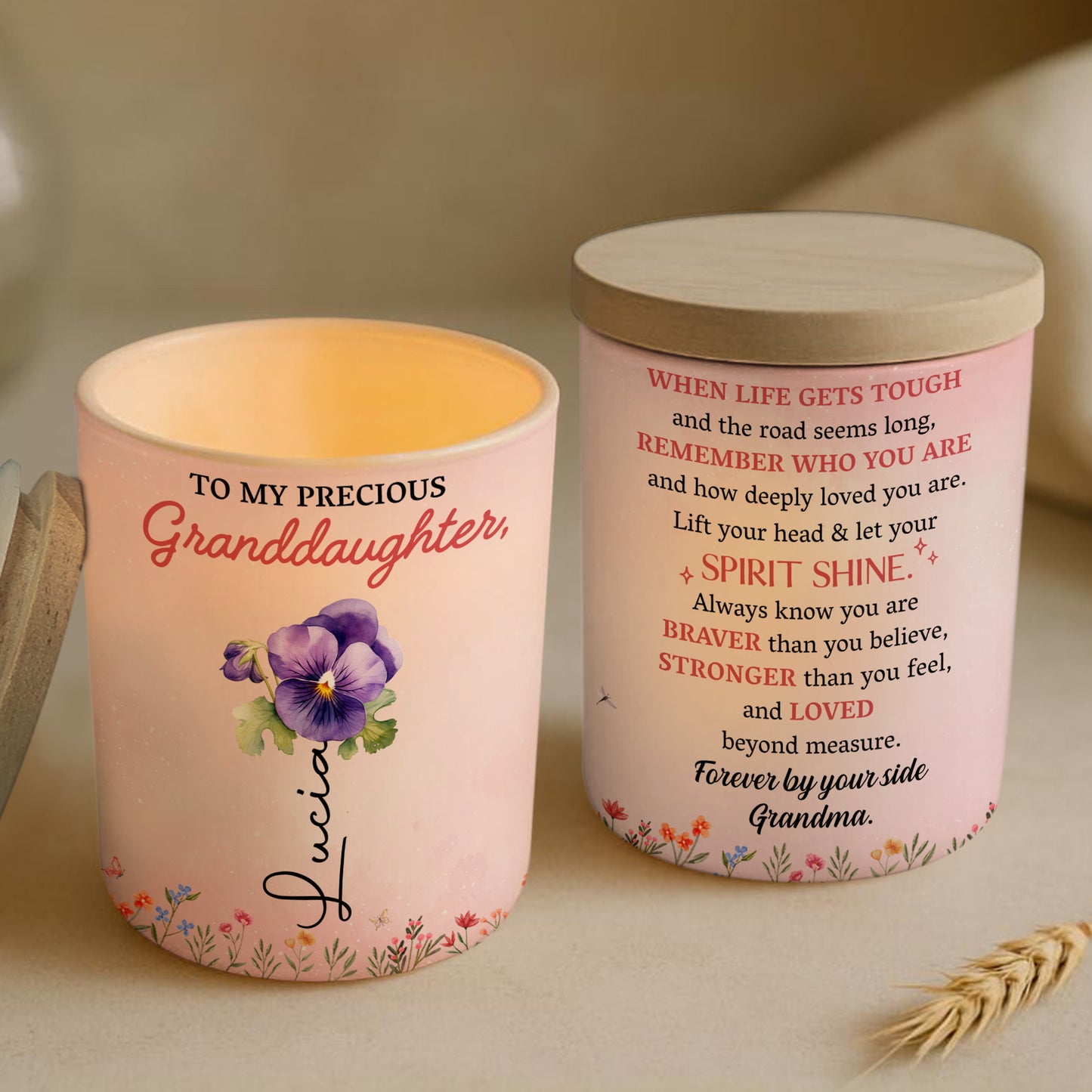 To My Precious Granddaughter, Remember Who You Are