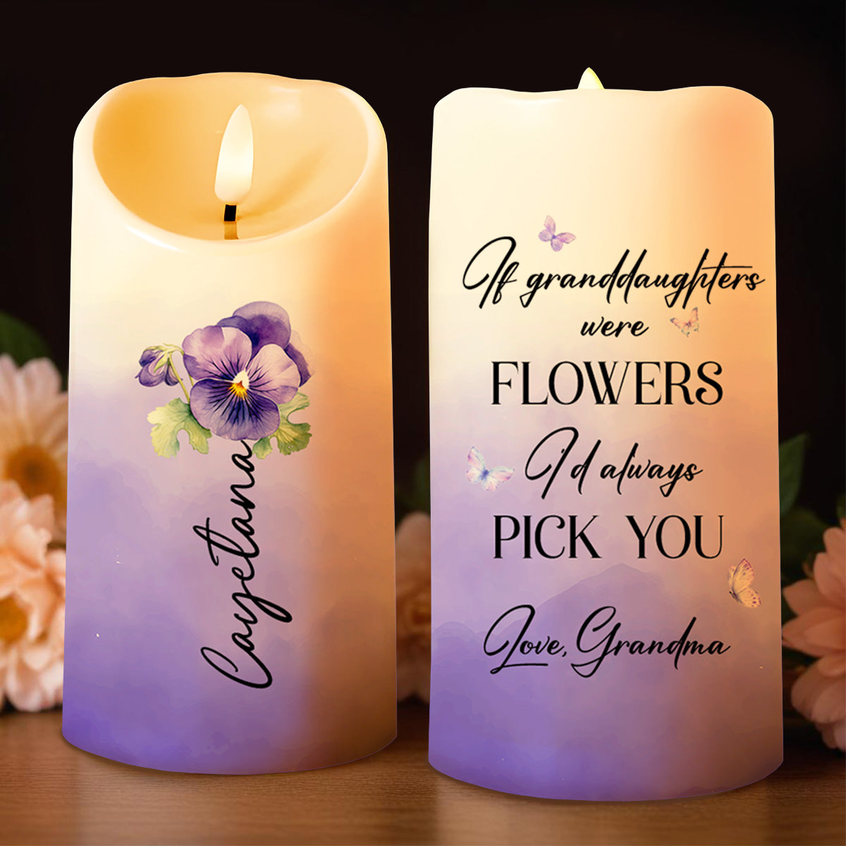 Granddaughters As Flowers Always My Choice