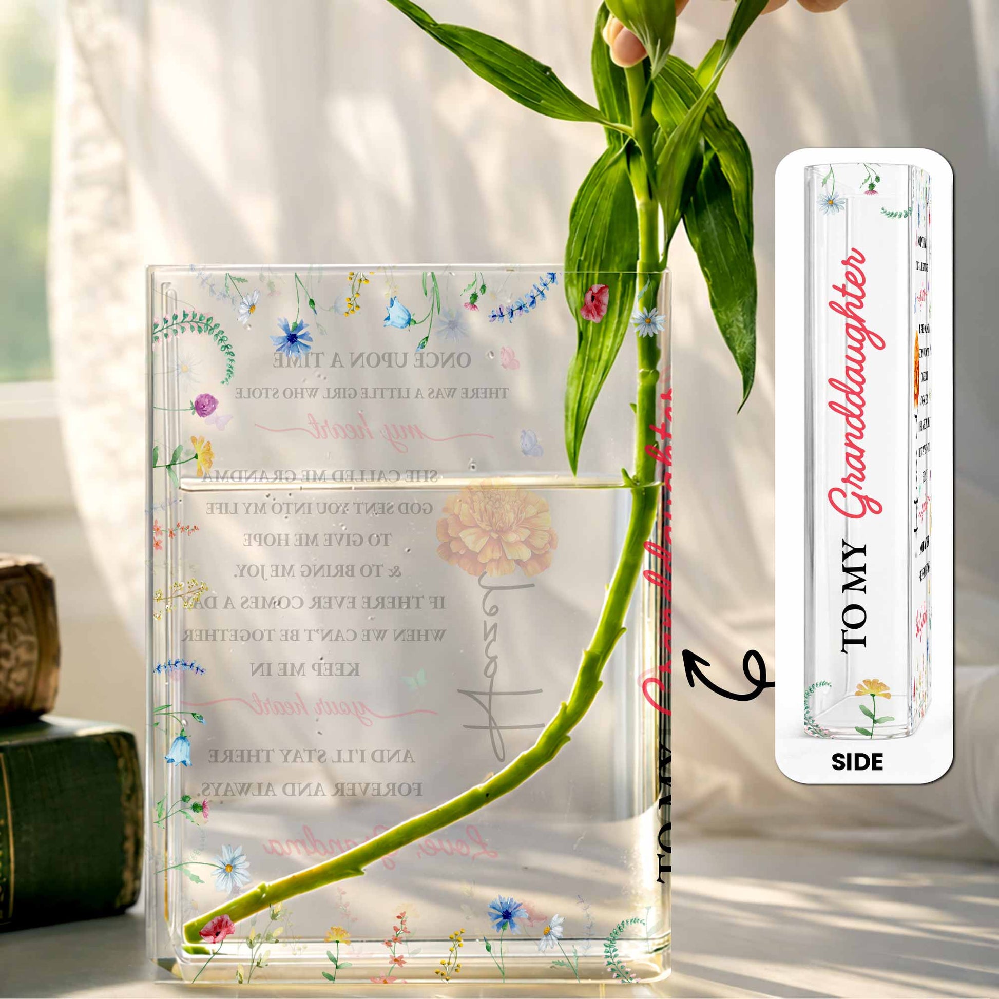 Once Upon A Time There Was A Little Girl, Flowers