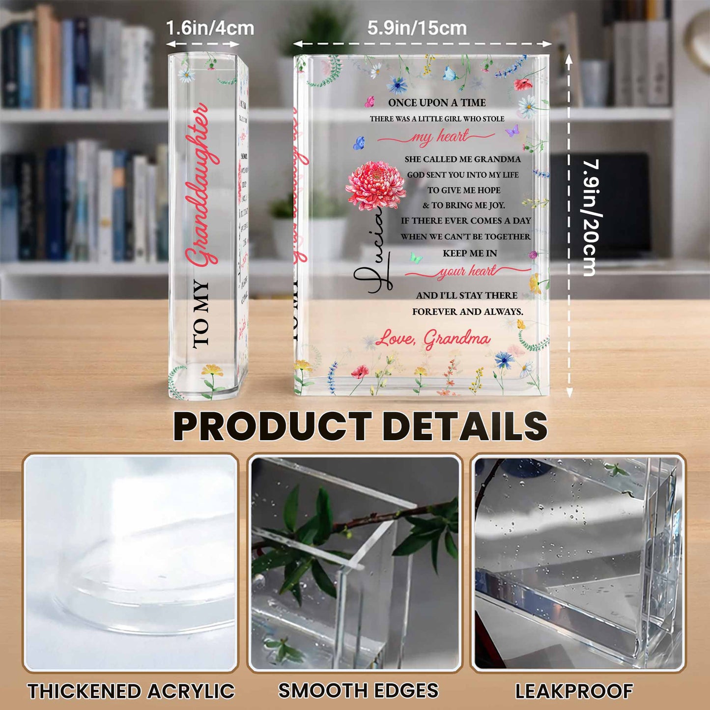 Once Upon A Time There Was A Little Girl, Flowers