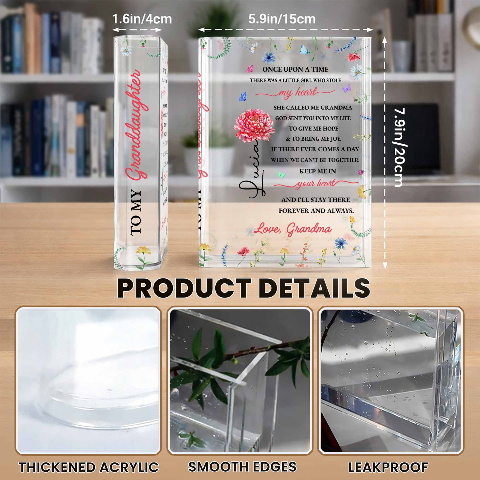 Once Upon A Time There Was A Little Girl, Flowers