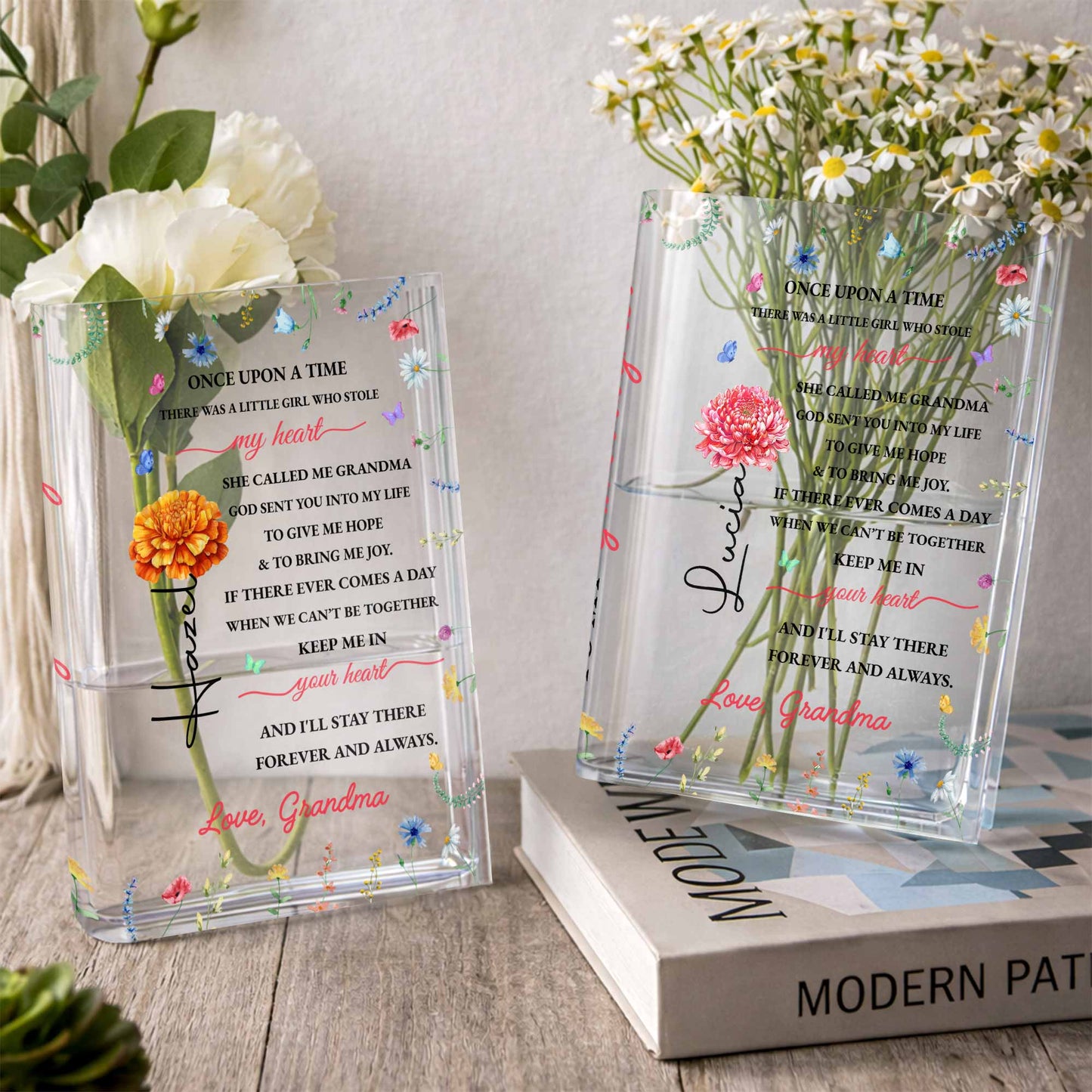 Once Upon A Time There Was A Little Girl, Flowers