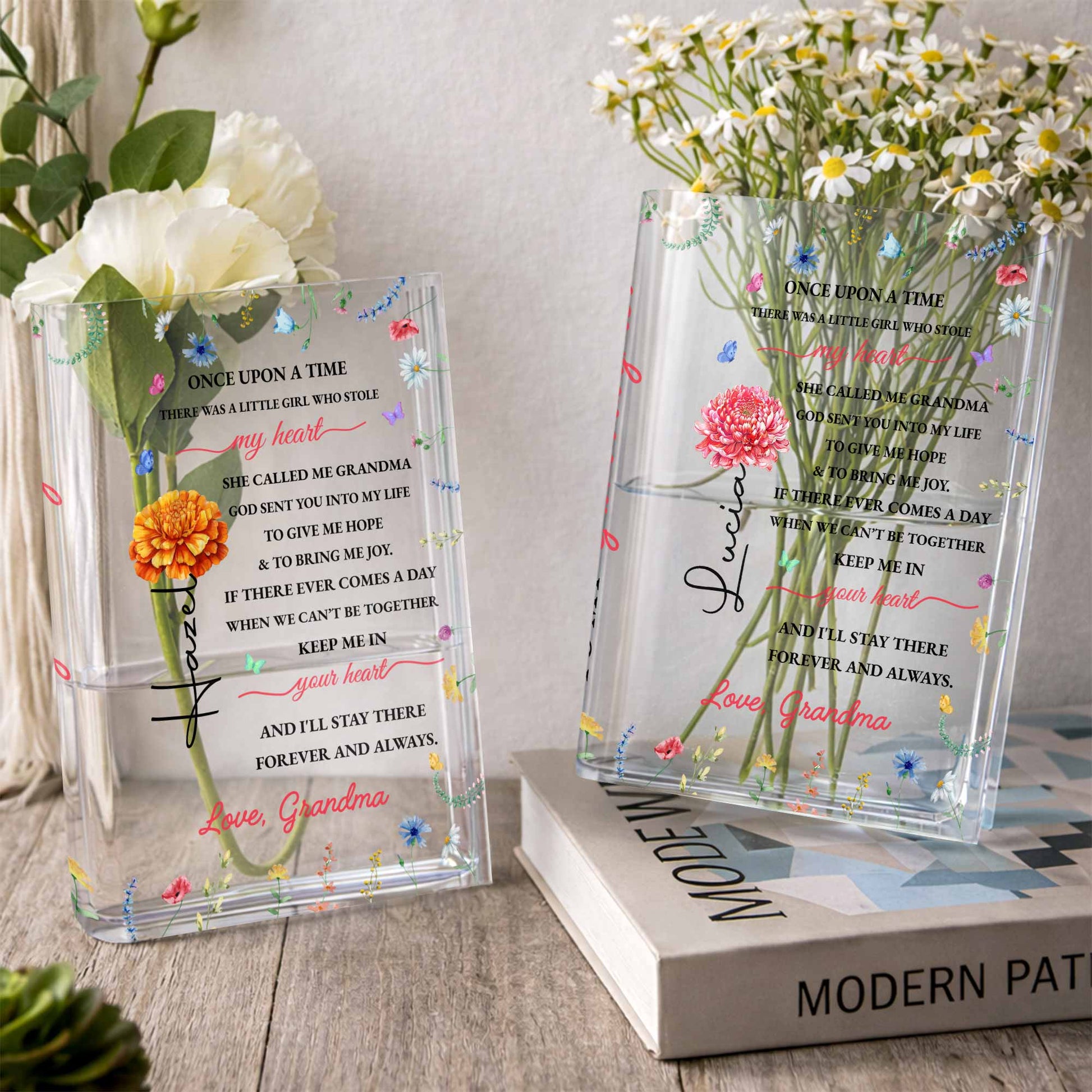 Once Upon A Time There Was A Little Girl, Flowers