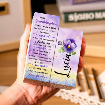 To My Granddaughter, Once Upon A Time, Flowers