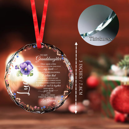 Grandma's Love Heart And Flowers Eternal Bond