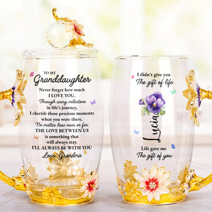 I Didn't Give You The Gift Of Life, Flowers And Butterfly