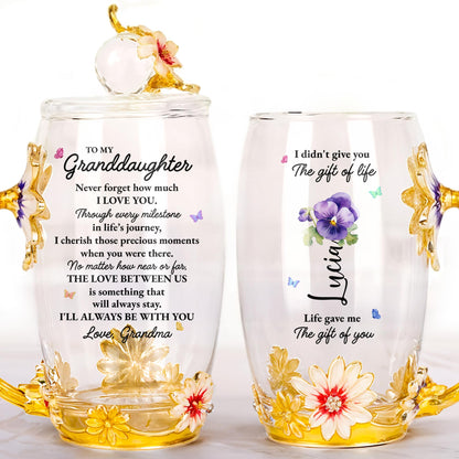 I Didn't Give You The Gift Of Life, Flowers And Butterfly