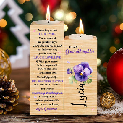 Never Forget That I Love You With Flowers And Note Design