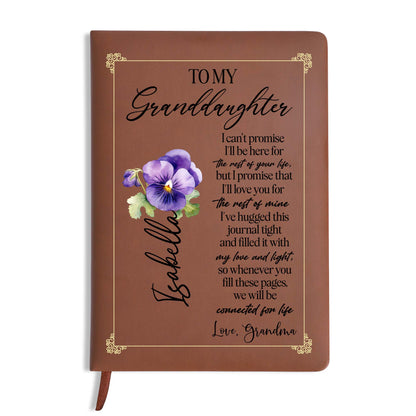 Promise Of Lifetime Love For Granddaughter