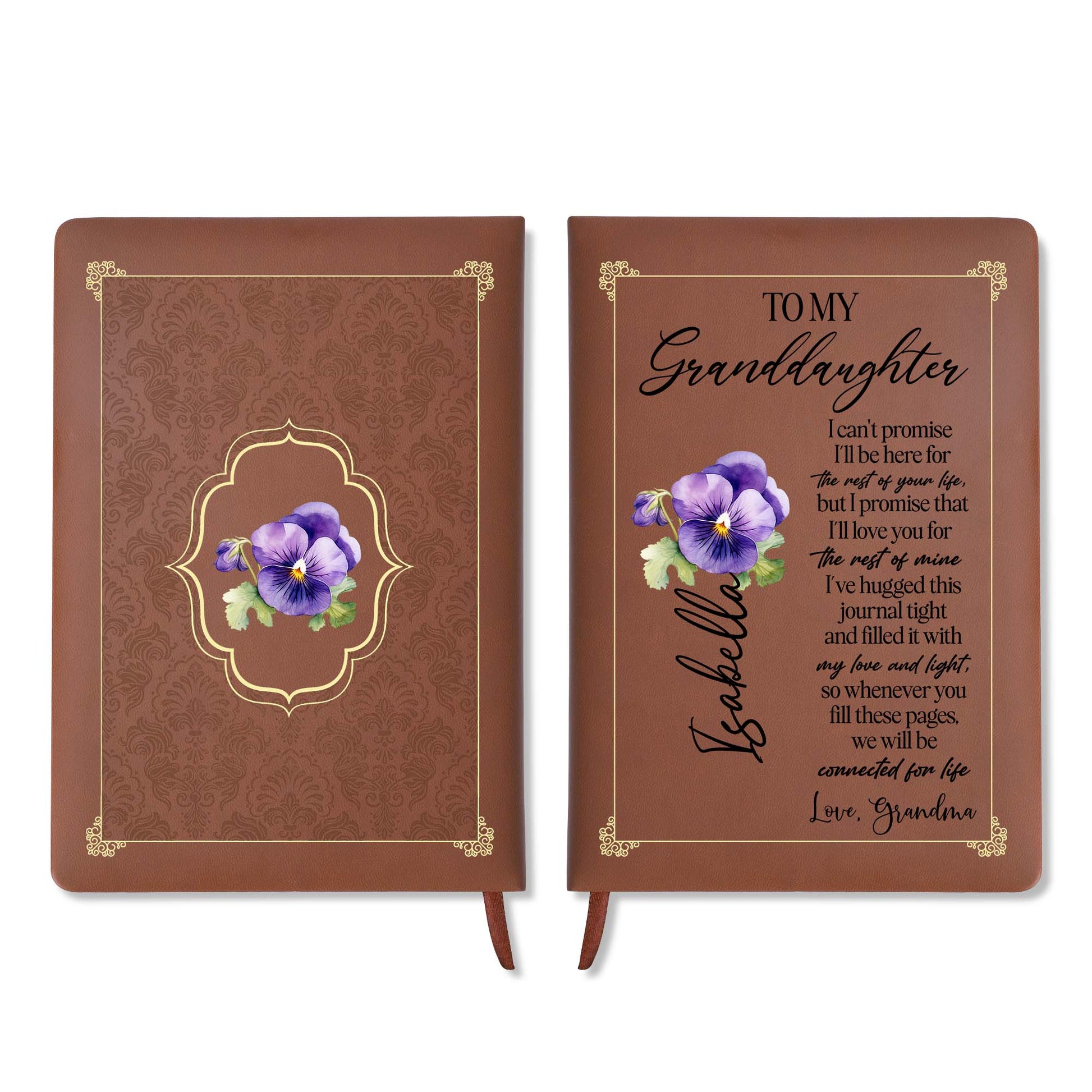 Promise Of Lifetime Love For Granddaughter