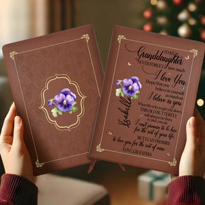 Love Promise From Grandma Featuring Flowers And Butterfly