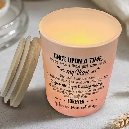 Elegant Pansy Floral Personalized Glass Jar