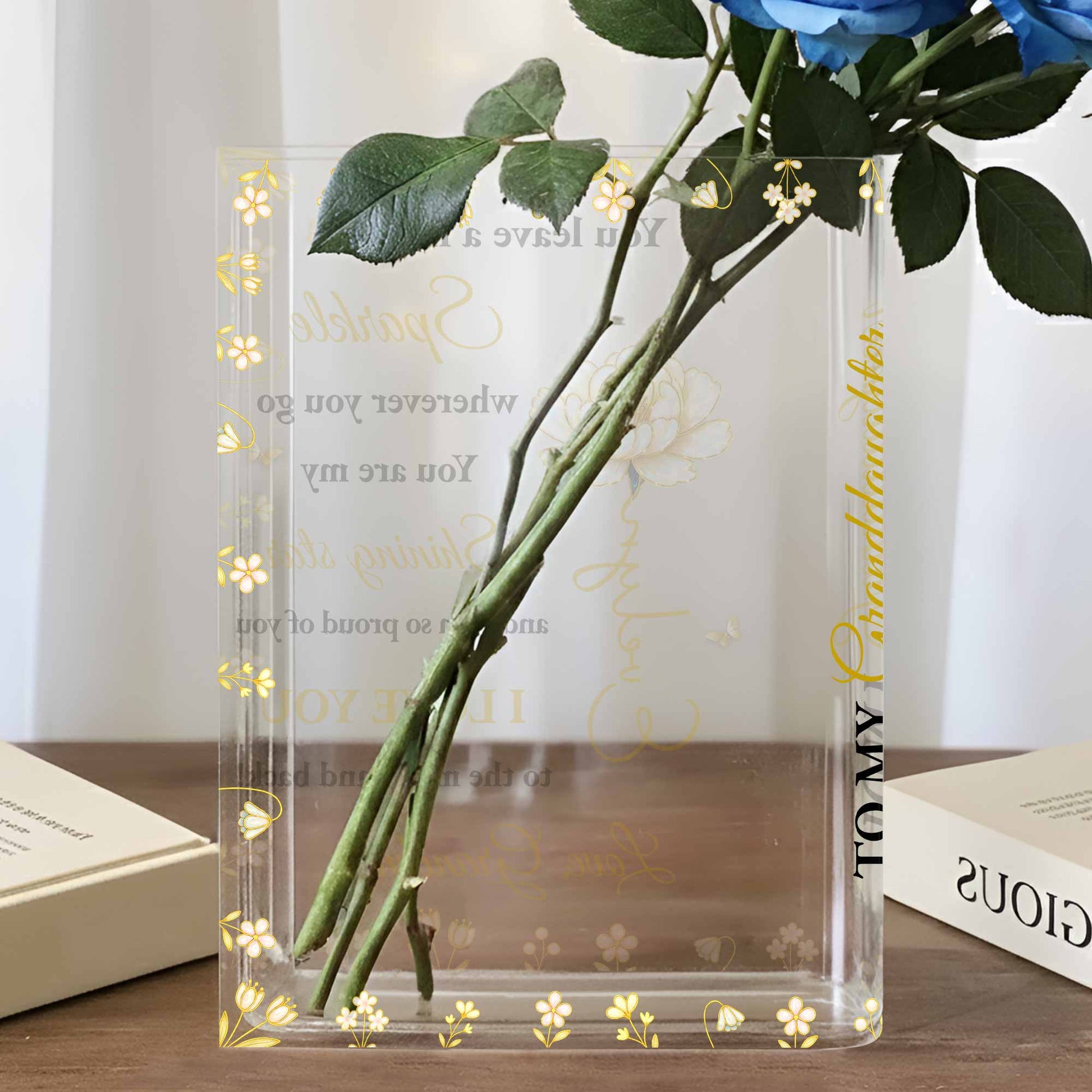 You Leave A Little Sparkle Wherever You Go, Flowers and Stars