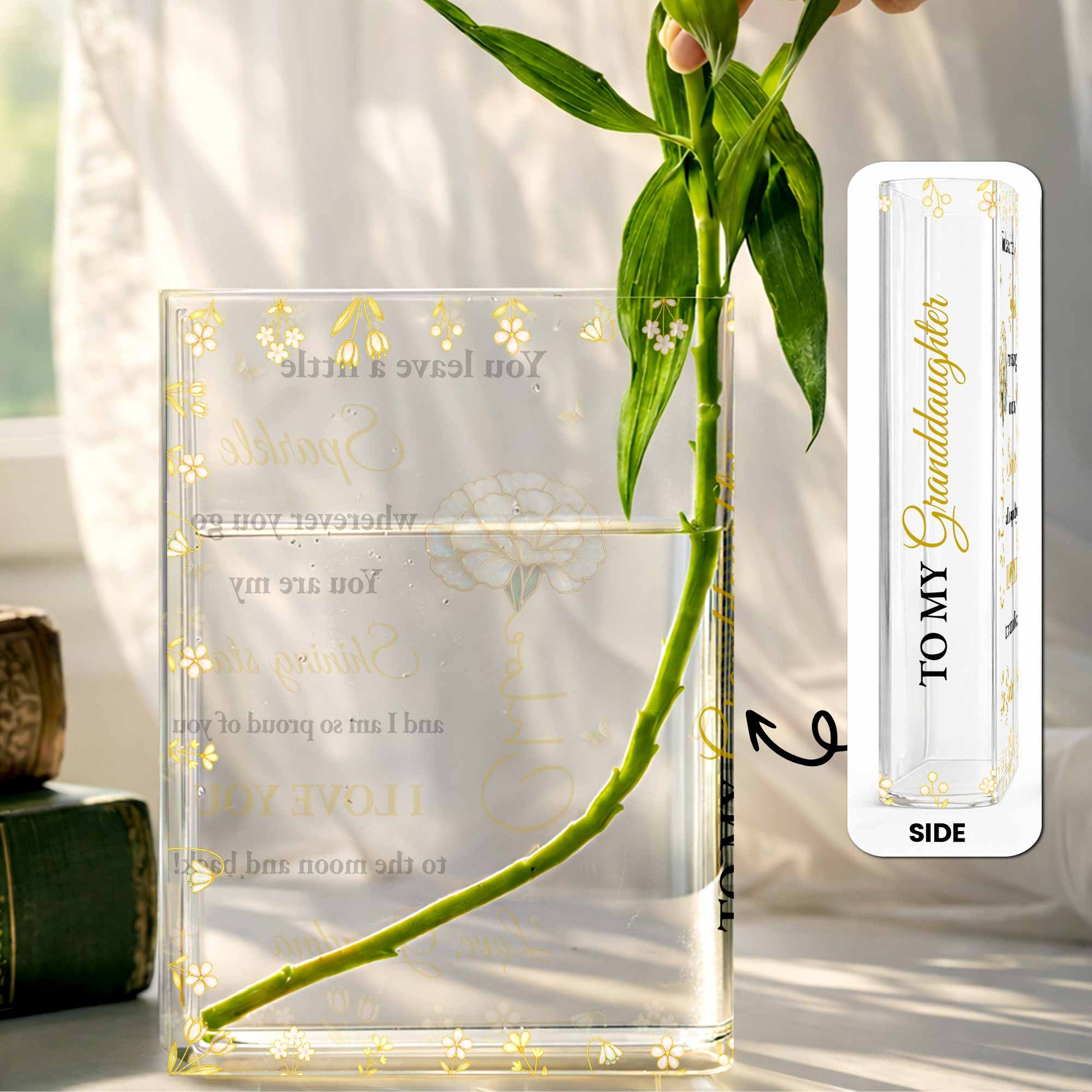 You Leave A Little Sparkle Wherever You Go, Flowers and Stars