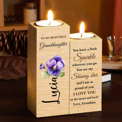 You Leave A Little Sparkle Wherever You Go, Flowers And Stars