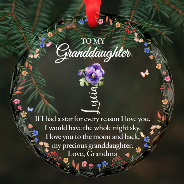 Love You To The Moon And Back Precious Granddaughter