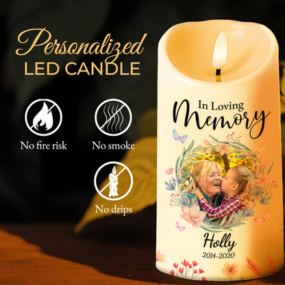 Heaven Is Beautiful Because Of My Granddaughter, Flowers Embrace