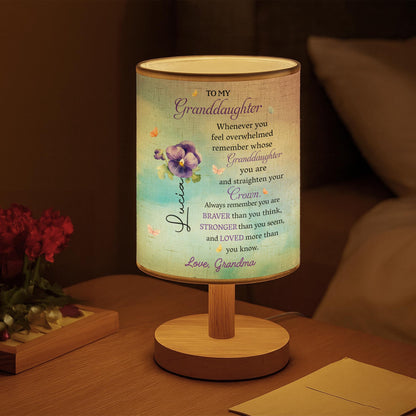 To My Granddaughter, Remember Your Crown And Flowers