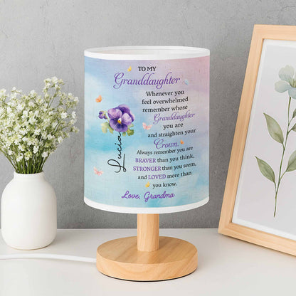 To My Granddaughter, Remember Your Crown And Flowers