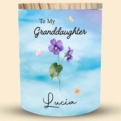 To My Granddaughter, Straighten Your Crown, Flowers, and Butterflies