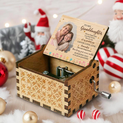 To My Granddaughter, Cherish Love And Joy, Flowers And Stars