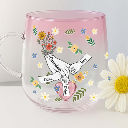 Celebrate Cherished Family Bonds With Vibrant Flowers And Heart