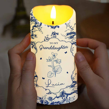 To My Granddaughter, Once Upon A Time, Floral Theme