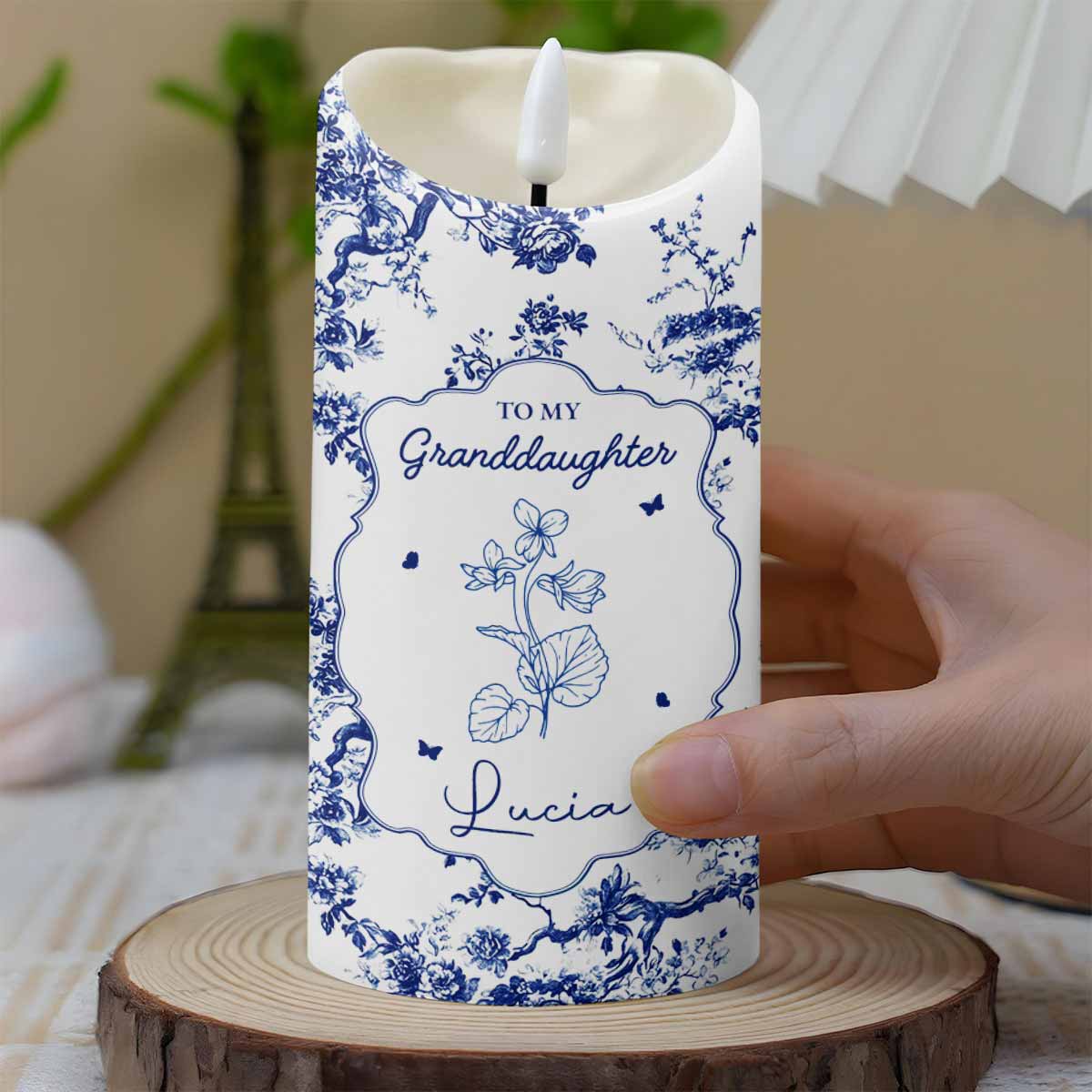 To My Granddaughter, Once Upon A Time, Floral Theme