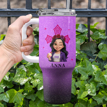 Never Underestimate A Girl Who Loves Jesus And Was Born In March, Cross And Roses