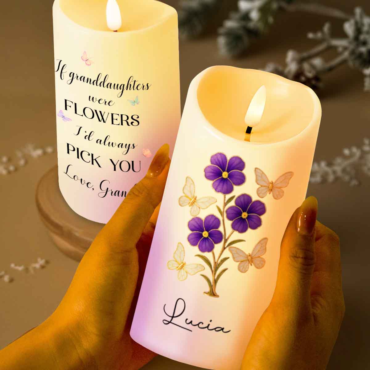 If Granddaughters Were Flowers I'd Always Pick You