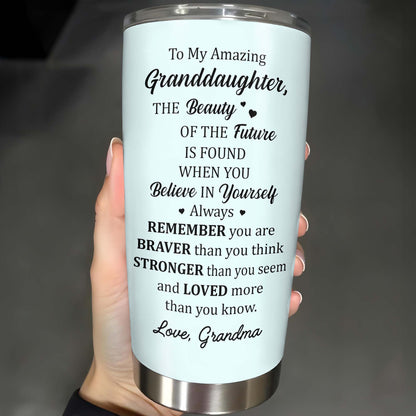 To My Amazing Granddaughter, Believe In Yourself, Police Officer Uniform