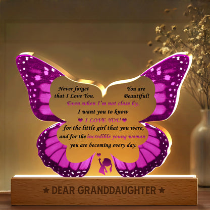 Never Forget That I Love You, Beautiful Butterfly Silhouette