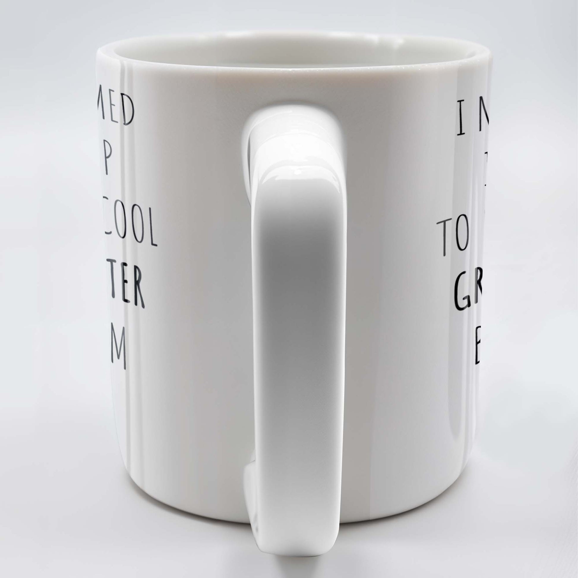 I Never Dreamed I'd Grow Up To Be A Super Cool Granddaughter, Text