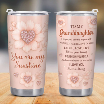 You Are My Sunshine With Flowers And Hearts