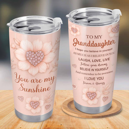 You Are My Sunshine With Flowers And Hearts