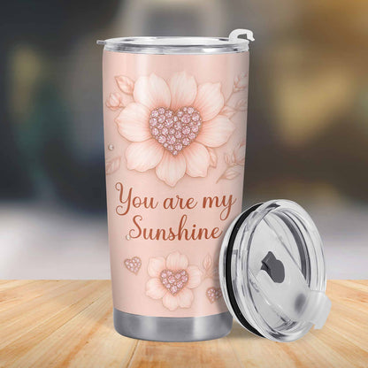 You Are My Sunshine With Flowers And Hearts