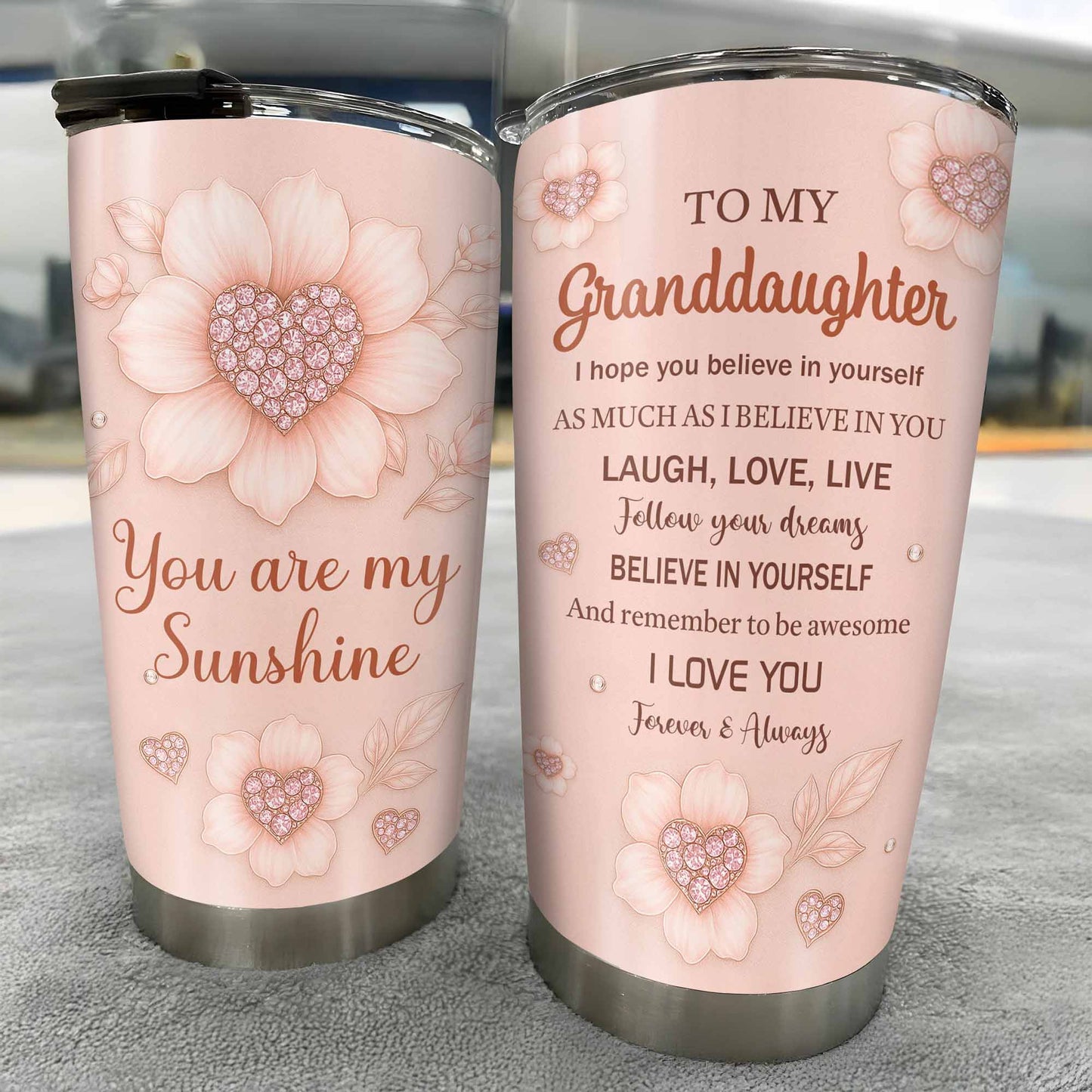 You Are My Sunshine With Flowers And Hearts