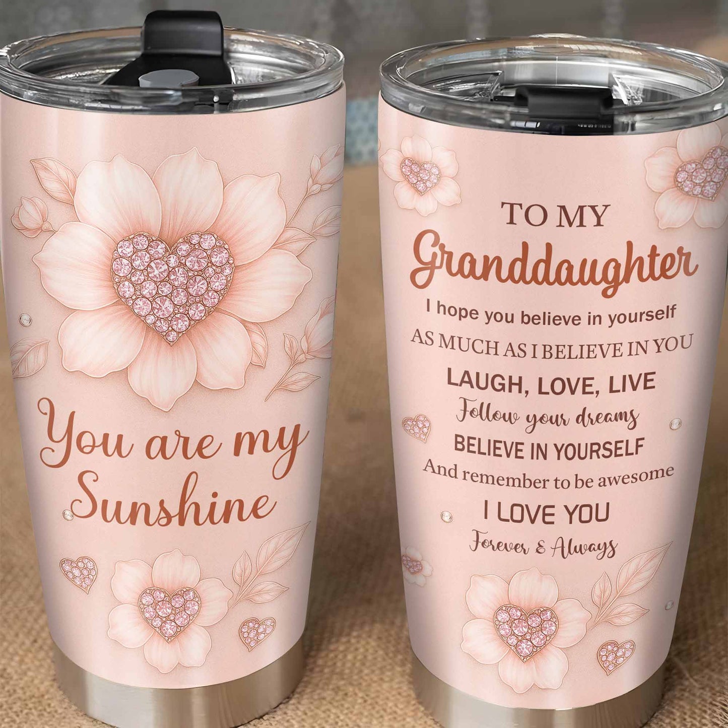 You Are My Sunshine With Flowers And Hearts