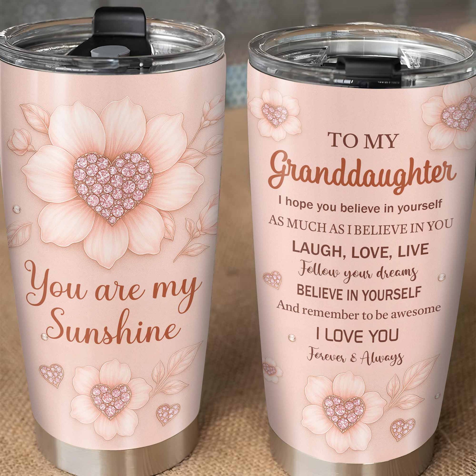 You Are My Sunshine With Flowers And Hearts