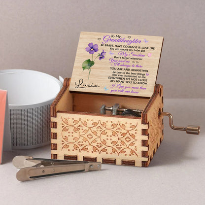 To My Granddaughter, Love And Life Inspirational Message