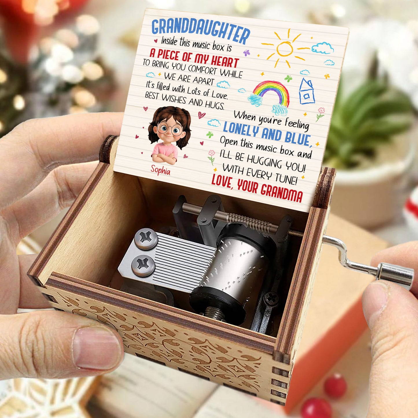 A Piece Of My Heart, Sun, Rainbow, And House Music Box