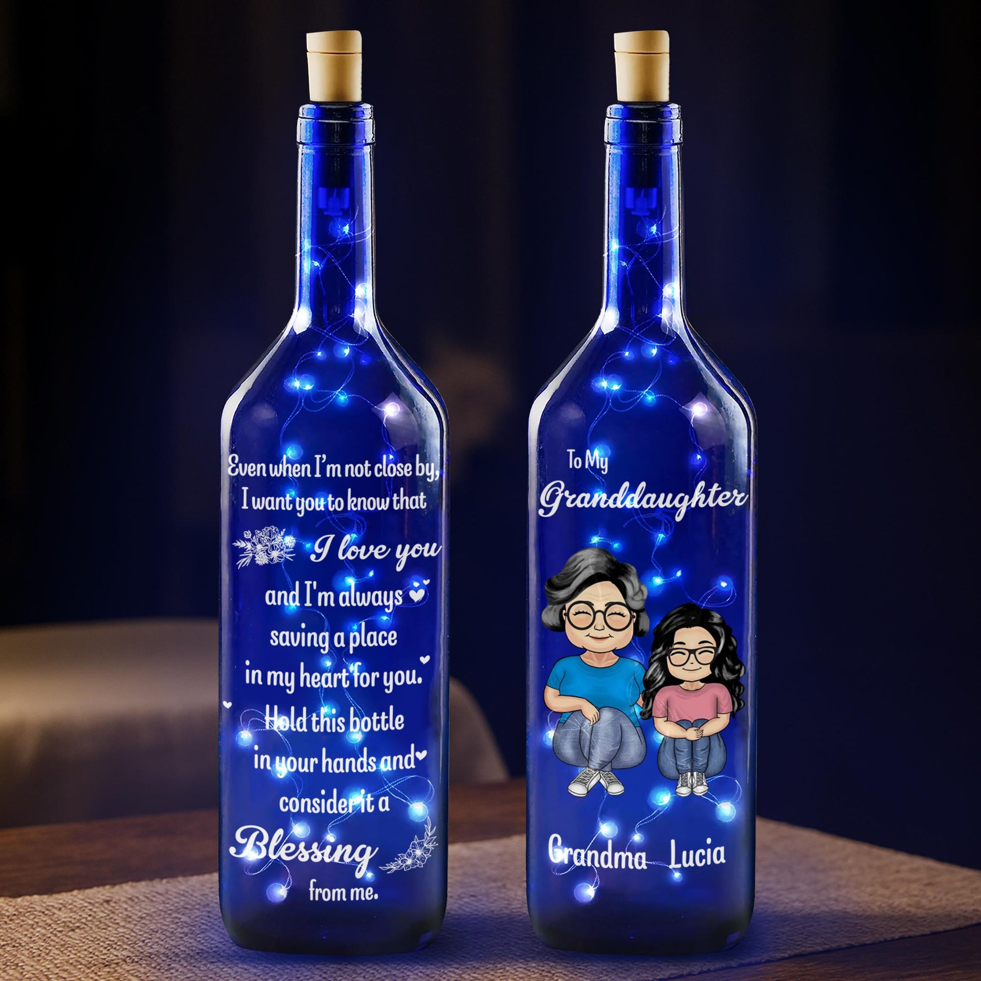 Even When I'm Not Close By, I Love You, Cartoon Figures