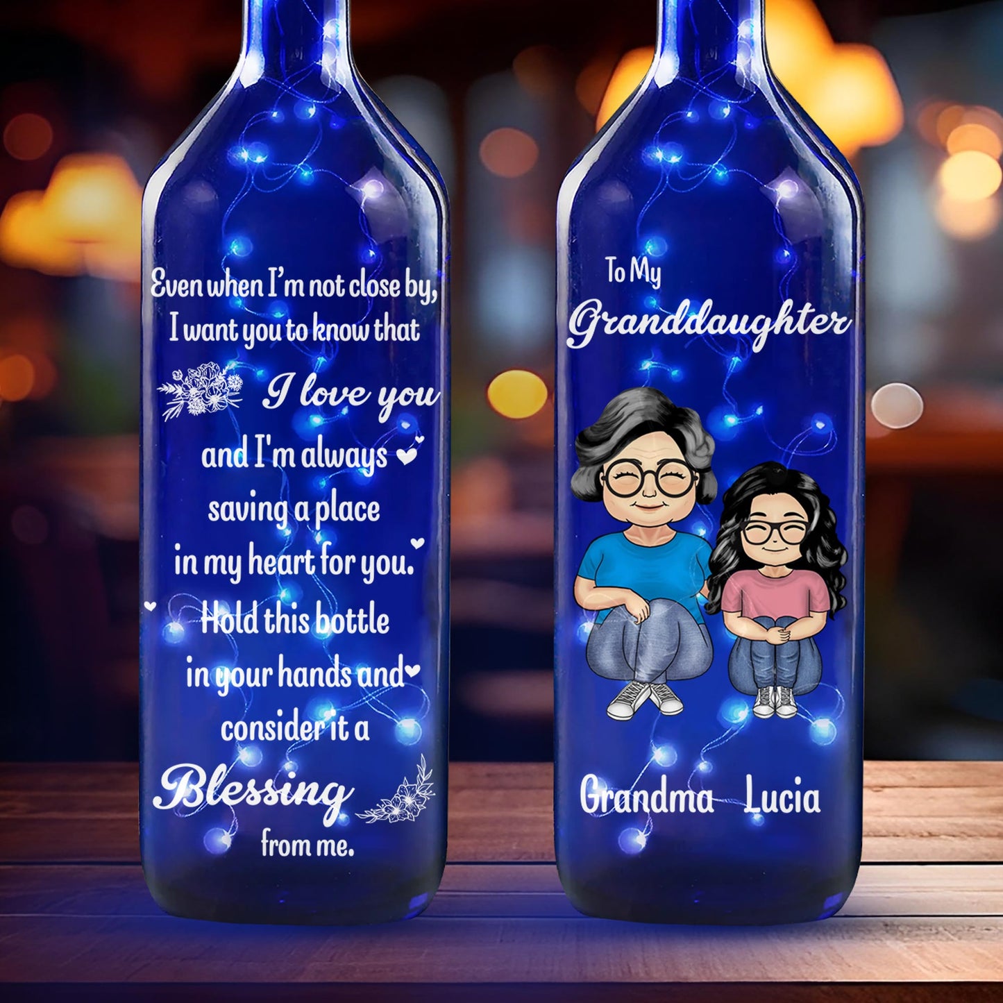 Even When I'm Not Close By, I Love You, Cartoon Figures