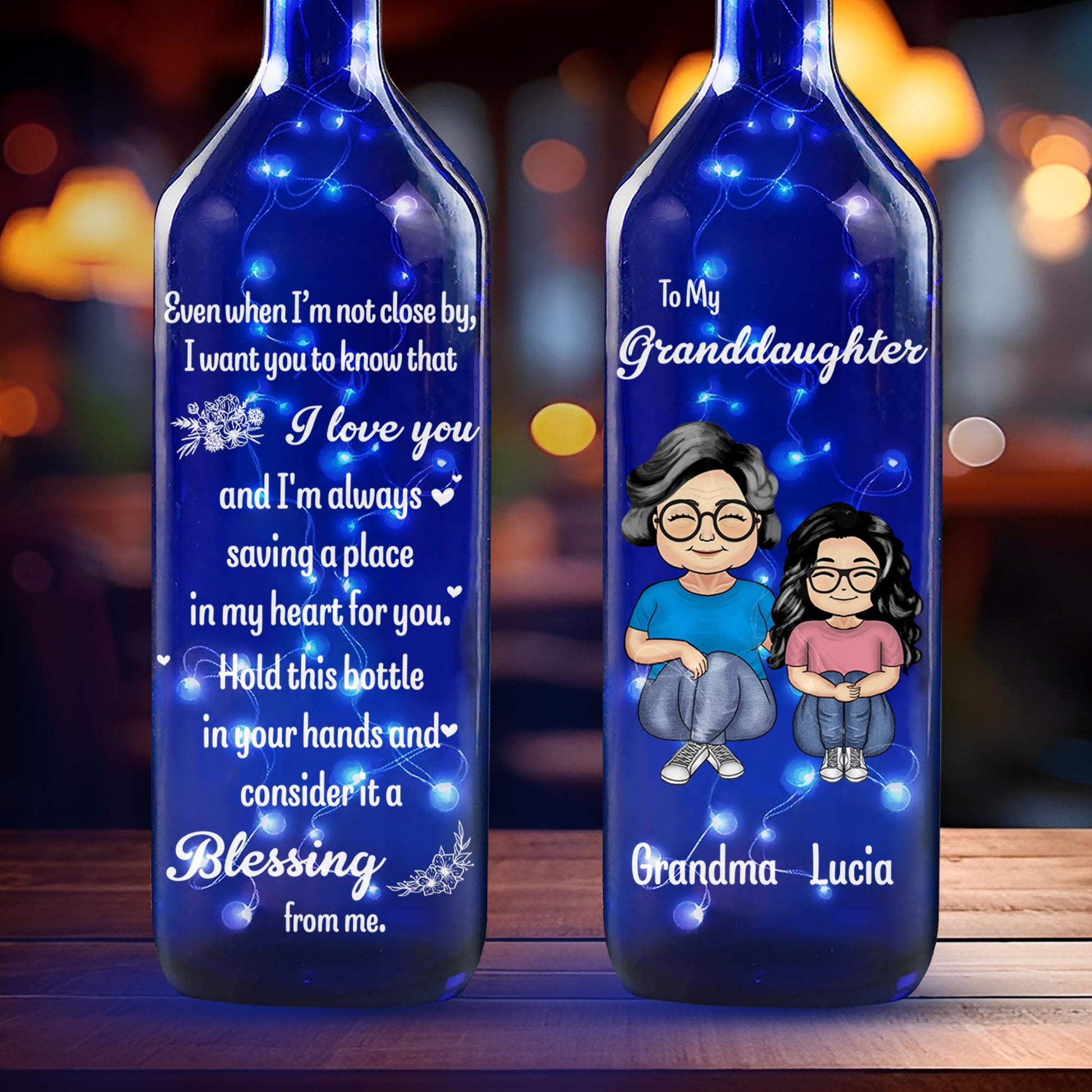 Even When I'm Not Close By, I Love You, Cartoon Figures